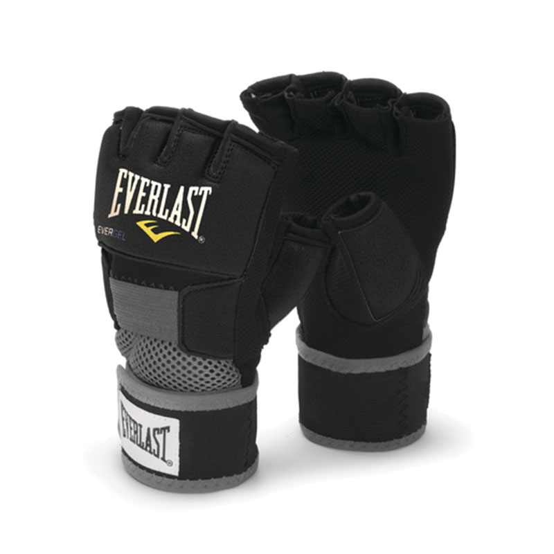 Se Everlast Everlast - Evergel Glove Wraps - Sort hos Fitnessshoppen.dk